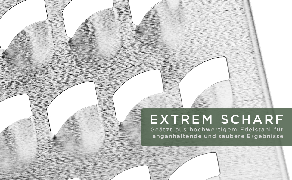 Нержавійна тертка WALDWERK Design для овочів та сиру з дерев'яним піддоном - кухонна тертка без пластику, квадратна