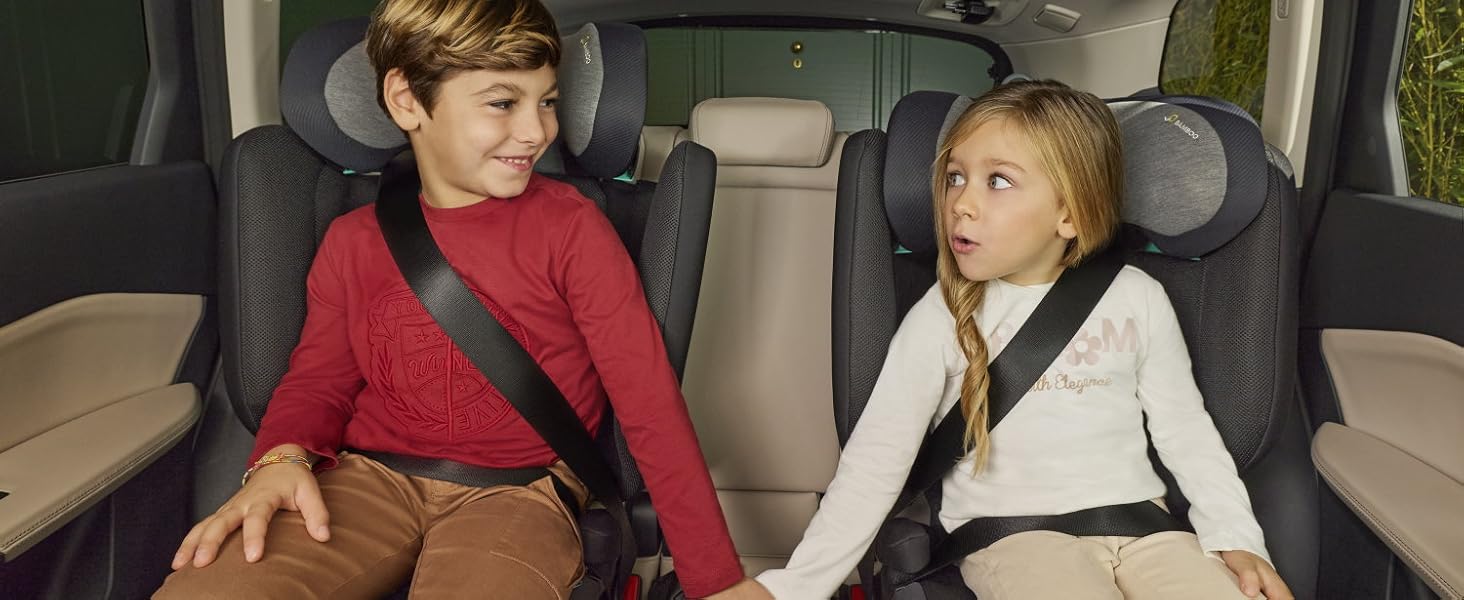 Дитяче автокрісло Chicco Fold&Go S i-Size (100-150 см) група 2/3, з Isofix, складане, колір зелений