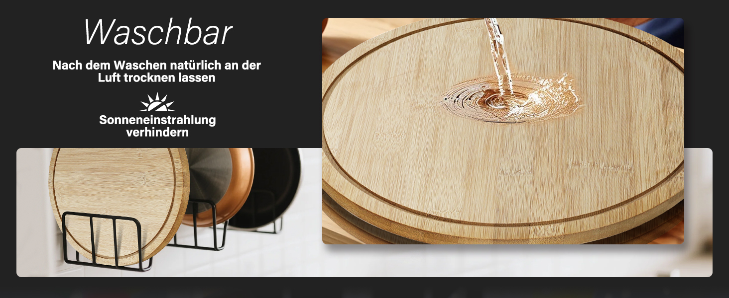 Дерев'яний підставка для тортів з кришкою, обертова тарілка для випічки, декор для тортів | Eukue