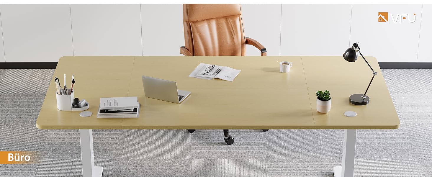 Регульований стіл за висотою з USB-C, електричний стіл з пам'яттю, стоячий стіл, комп'ютерний стіл для офісу, білий Pro, 180 x 80 см