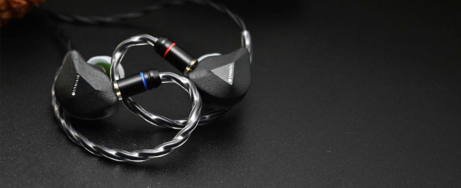 Навушники LINSOUL TANGZU FUDU Verse 1 HiFi IEM, ергономічний, знімний 3-контактний кабель, роз'єм 4,4 мм