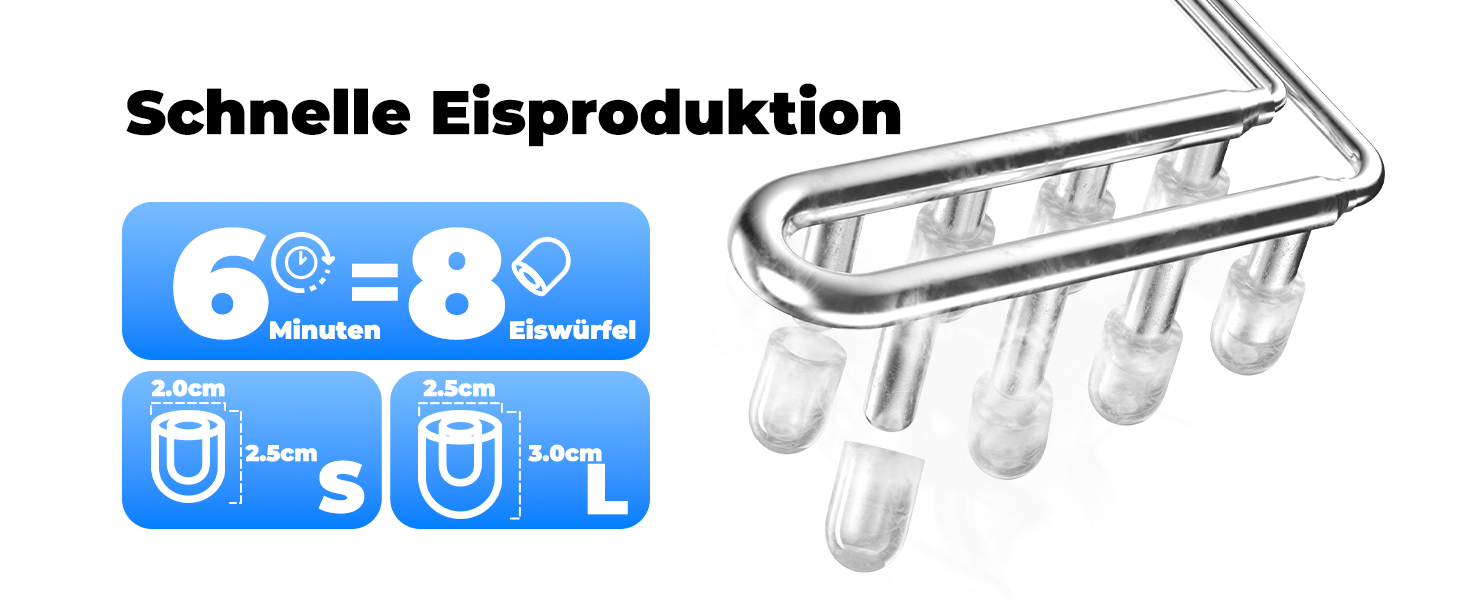 Машина для приготування льоду 12 кг/24 год, компактна модель 1,2 л, самоочищення, кошик/лопатка для льоду, 8 кубиків за 6-9 хвилин, для кухні/офісу/вечірки/дому/RV