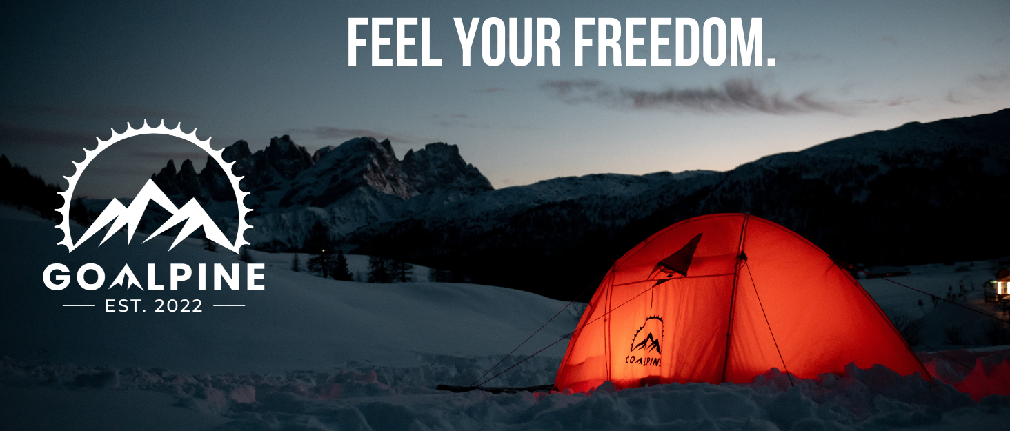 Намет GOALPINE ESKAPADE II 2-місний, водонепроникний 4000 мм, ультралегкий для походу, гірського туризму та велотуризму, 3-4 сезони, зелений