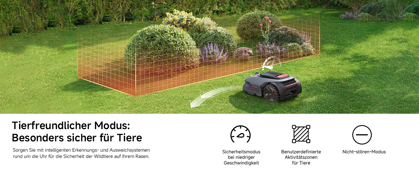 Робот-газонокосилка MOVA LiDAX Ultra 800 без дроту, до 800 м², LiDAR, AI Vision, зріз 5 см