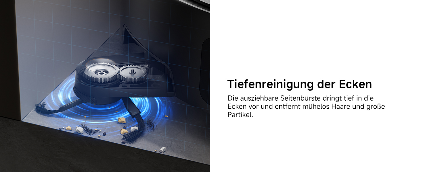 Робот-пилосос Mova Z50 Ultra з функцією миття підлоги, 19000 Па, 18N тиск, Lift-Mop, щітка, Tricut, DToF+RGB AI-уникнення перешкод, 75°C гаряча вода, самоочищення, авто-злив/поповнення