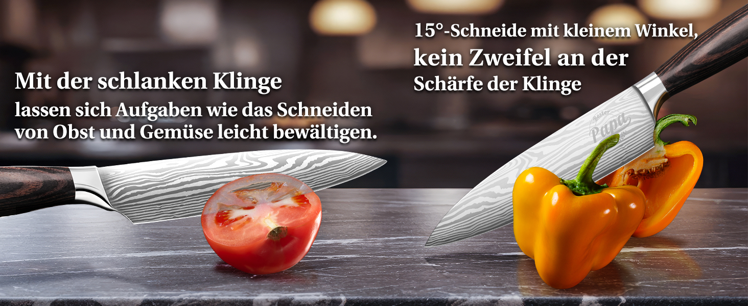 Набір кухонних ножів для чоловіків: подарунок тато, подарунок на День батька, Новий Рік, Різдво