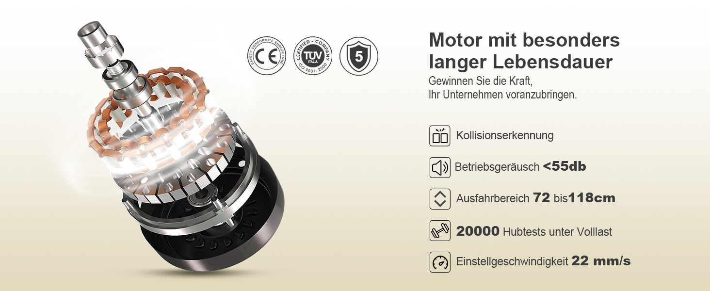 Електричний регульований стіл JUMMICO 160x80 см з підзарядною станцією, білий. Ергономічний стіл для роботи з кабельною організацією