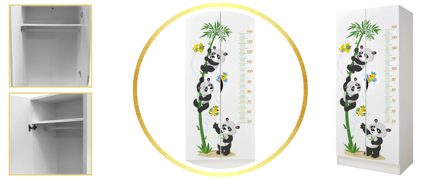 Дерев'яне ліжко Leomark Lovely Unicorn для дітей з матрацом, бортиками та ламелями, 70/140 см, з УФ-друком