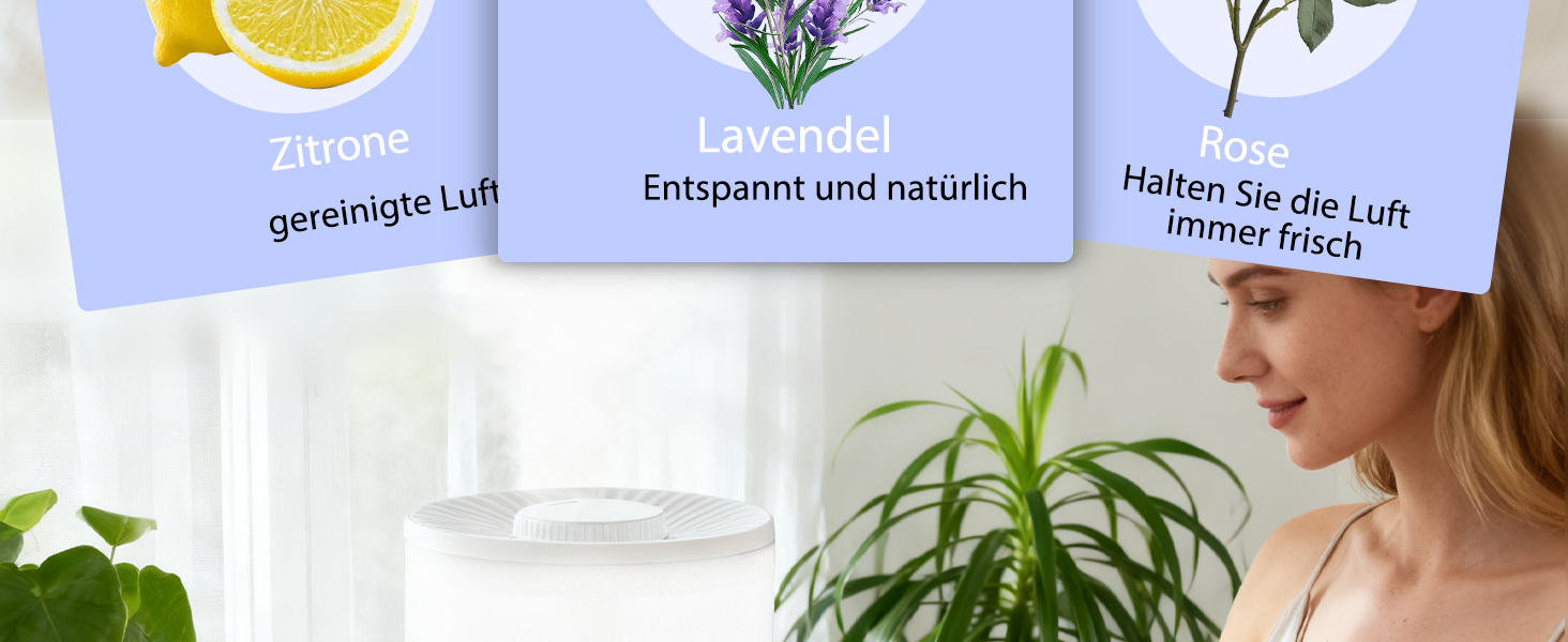 Набір з 2 ультразвукових зволожувачів повітря H1-XIT по 3.5Л, холодний туман, верхній залив води, безпротікання, для дитячої кімнати, спальні та вітальні, білий