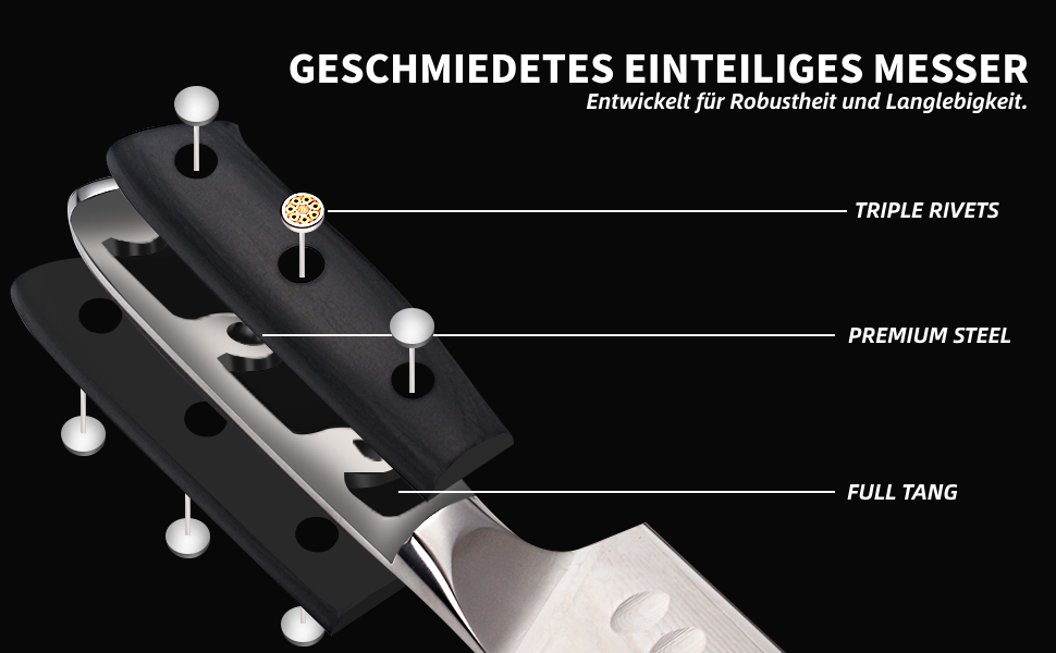 Дамаскенський сантоку 18 см - професійний ніж для кухні з дерев'яною ручкою, високовуглецева сталь, VG10, нержавіюча сталь