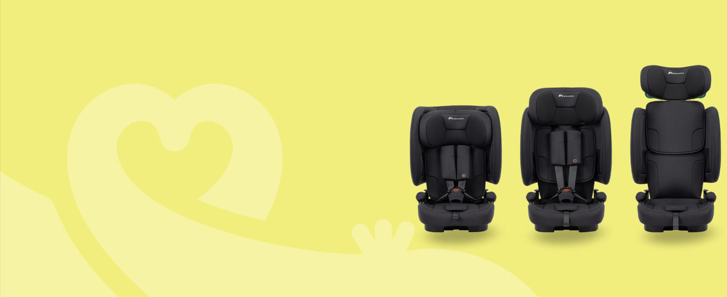 Дитяче автокрісло Bebeconfort Ever & Go i-Size (76–150 см), ISOFIX, Full Black