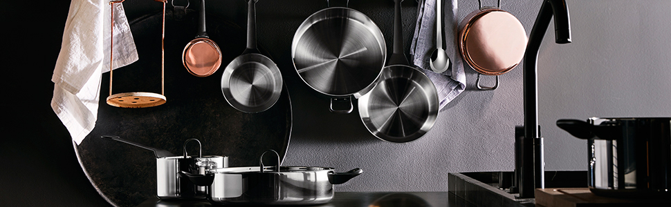 Кришка для каструлі Alessi La Cintura Di Orione 90200/28 L, нержавіюча сталь 18/10, полірована, 28 см