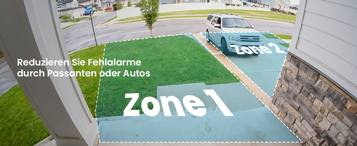 Відеодзвінок ieGeek 2K з камерою: бездротовий, водонепроникний (IP66), AI-розпізнавання руху, нічне бачення, без підписки, сумісний з Alexa, Wi-Fi 2.4GHz, з внутрішнім дзвінком (білий/сірий)