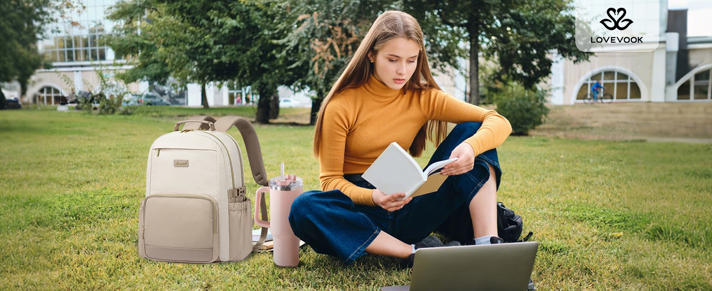 LOVEVOOK Рюкзак для жінок, 15.6