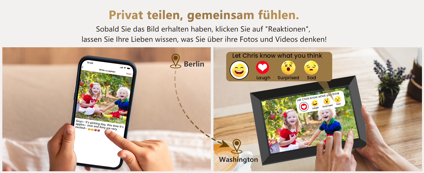 Цифровий фоторамка Frameo 10.1