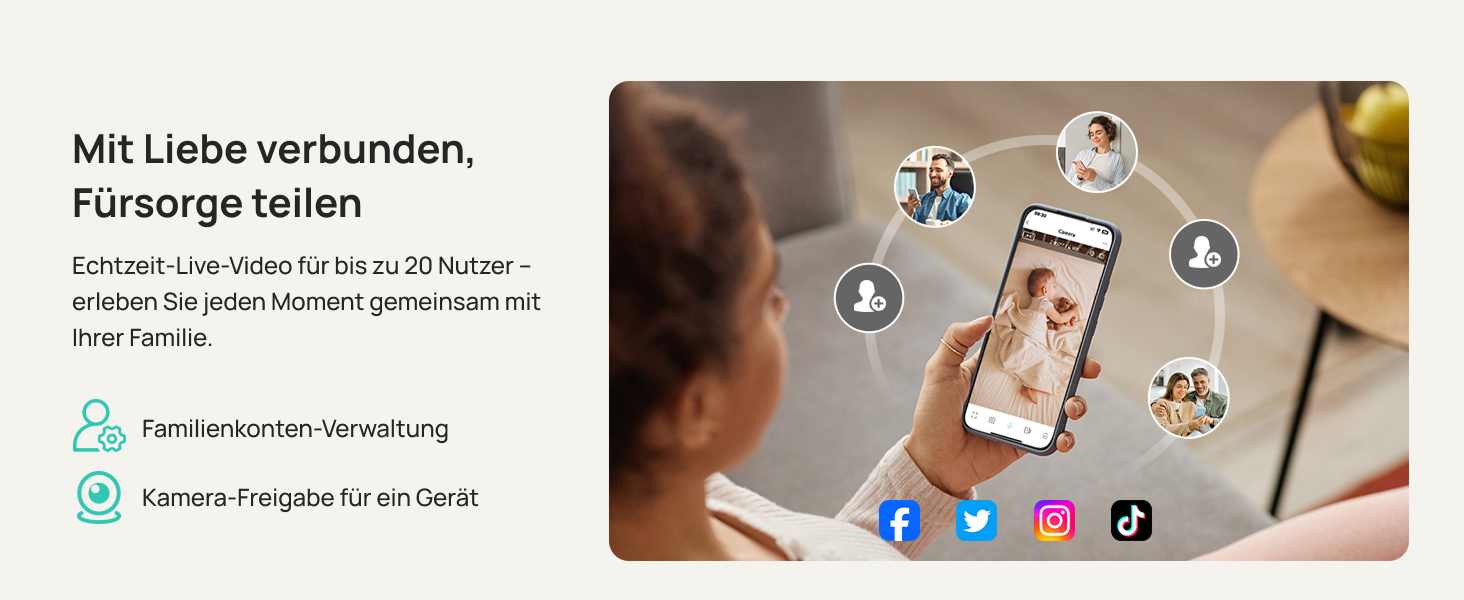 Відеоняня Dr.Care LumiView з камерою та монітором 5