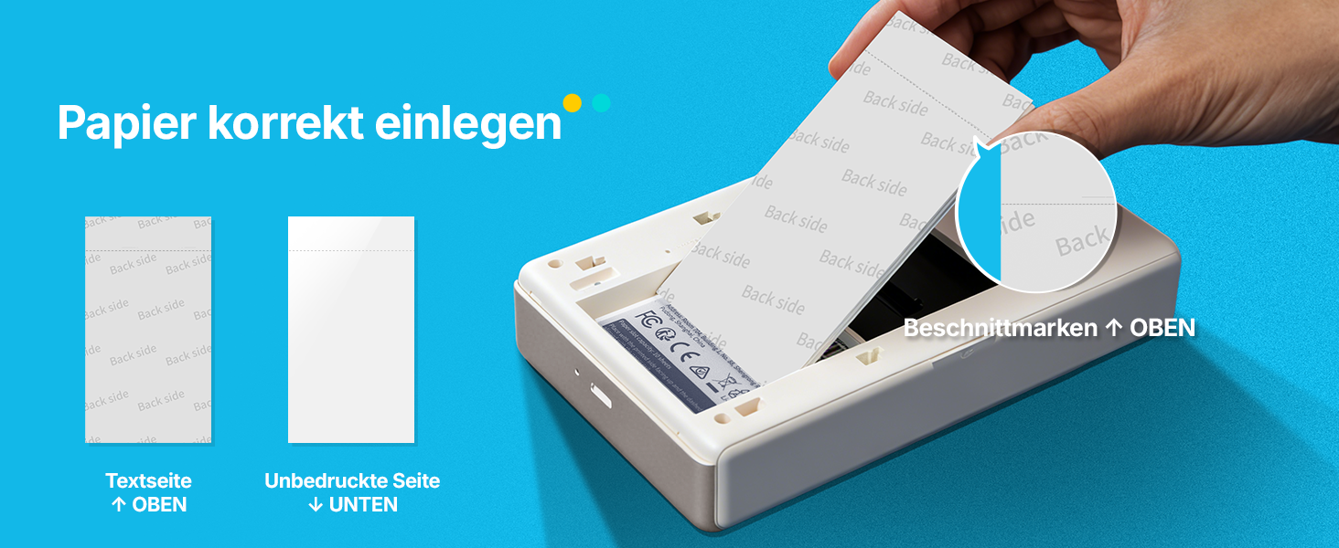 Портативний міні-фотопринтер Liene Pearl N200 Pro з кольоровою сублімацією, 50 фото (5x7,6 см), 5 стрічок, Bluetooth, 300 dpi, для iPhone & Android, акумулятор, золотий колір