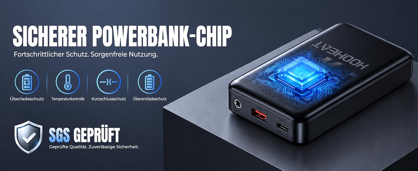 Зігріваючий жилет чоловічий з Powerbank 16000 mAh, електрожилет для підігріву, чорний, розмір L