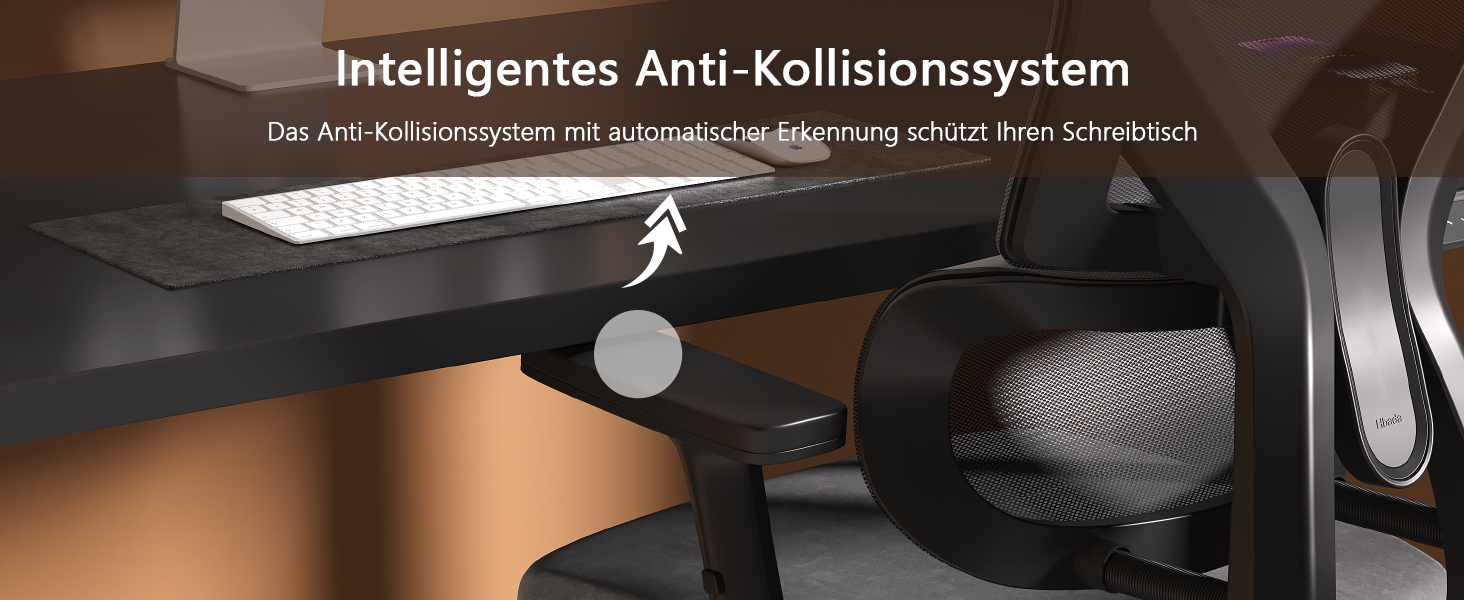 Регульований за висотою стіл Devoko з 2 моторами, 25 мм, 160x80 см, електричний, мобільний, з органайзером для кабелів, чорний. Ергономічний комп'ютерний стіл для офісу