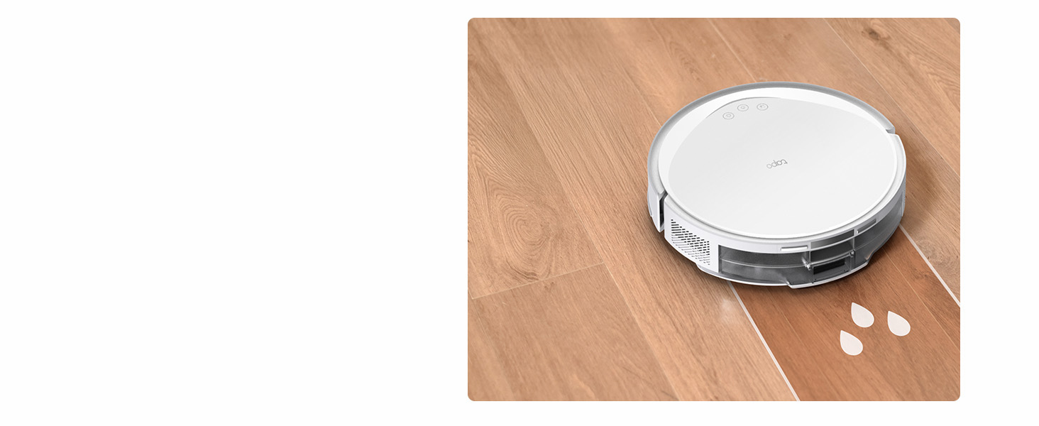 Робот-пилосос Tapo RV30 Max Plus з функцією миття та автоматичною станцією самостійного очищення, 5300Pa, LiDAR+IMU, голосове керування Alexa & Google Assistant, білий