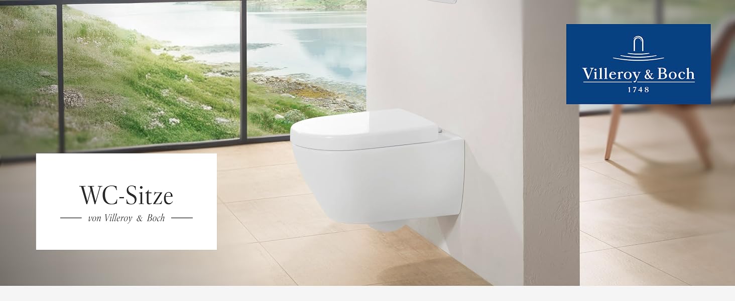 Сидіння для унітаза Villeroy & Boch Architectura D-подібне, біле глянцеве, з мікроліфтом (SoftClose), знімне, термостійкий дуропласт, оригінальна запчастина 98M9C101