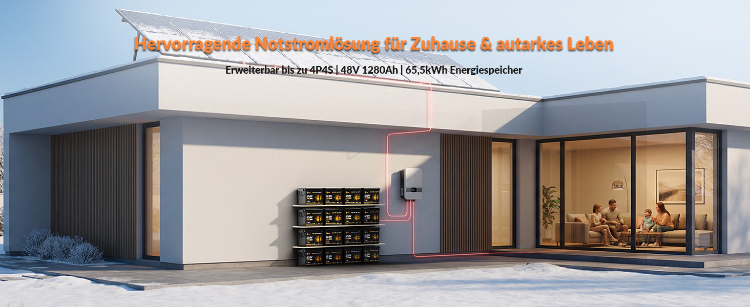 LiFePO4 акумулятор 12V 100Ah H190 ECE R10 з Bluetooth 5.4 для кемпера та автобудинку (Lithium Batterie 12V 334Ah MINI BT)