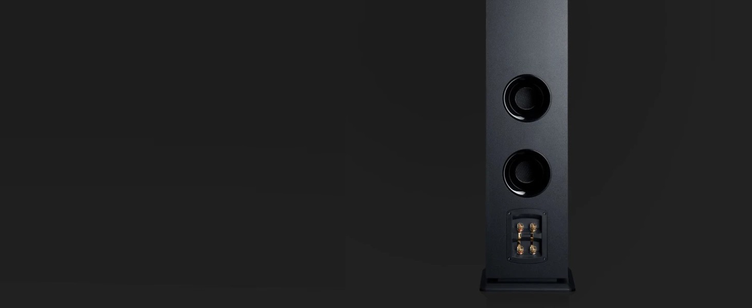 Пара підлогових динаміків Teufel Ultima 40 Stereo HiFi, 3-смугова, фазоінвертор, білий