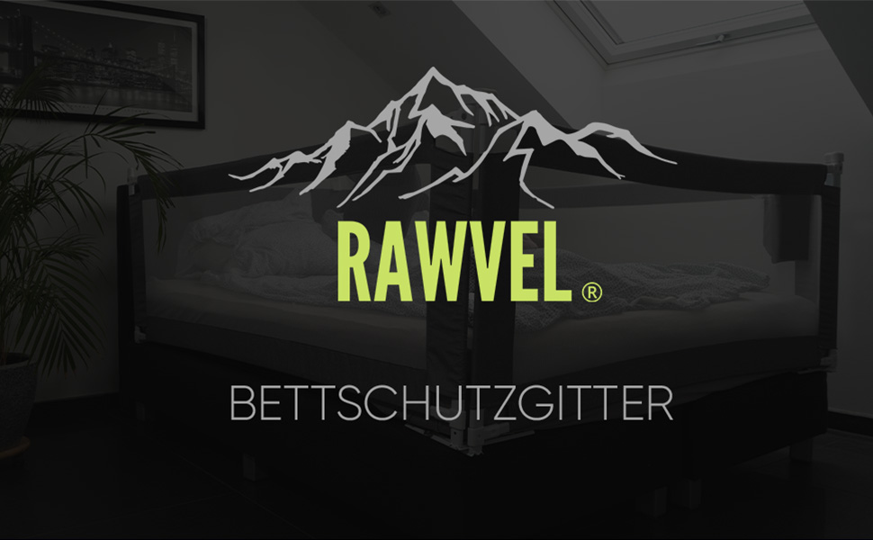 Захисний бортик для ліжка дитячий Bettgitter 200 см, сірий - запобігає випаданню, одна сторона, з інструкцією