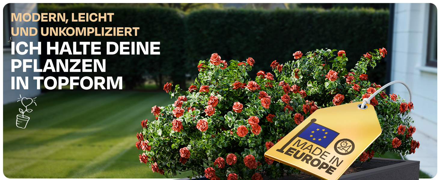 Плантатор Ondis24 Vulkan, 57л, прямокутний, з водосховищем, для балкона/тераси, антрацит