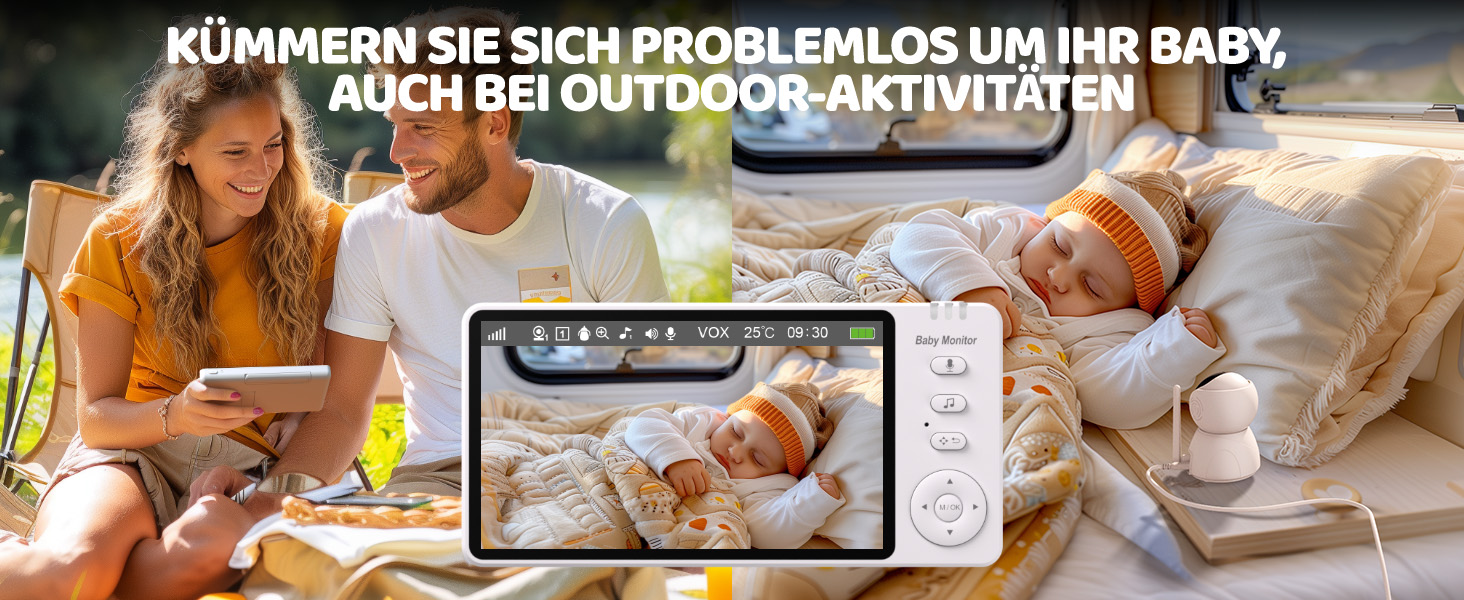 Відеоняня BURNNOVE з камерою 5