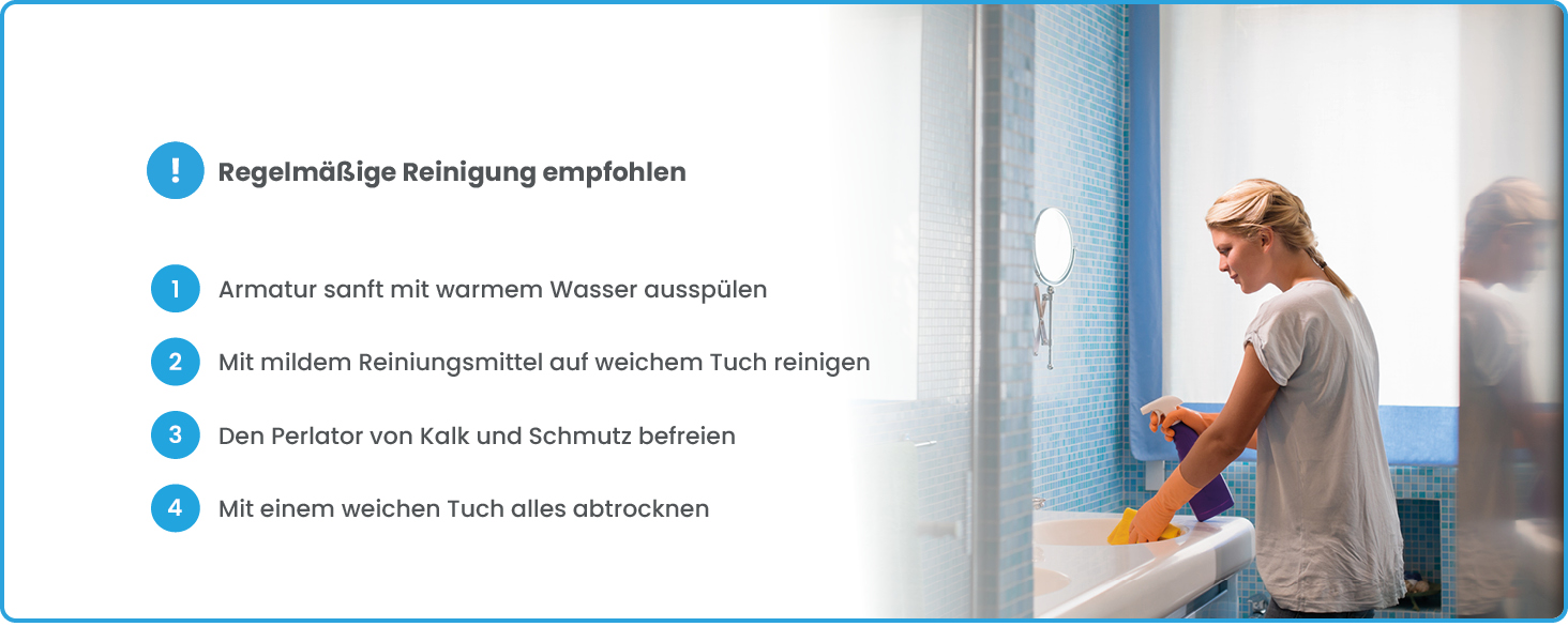 Змішувач для ванної кімнати Bächlein Imatra - хром, однорідний дизайн