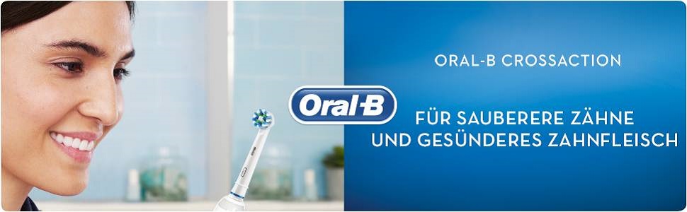 Набір змінних насадок для електричної зубної щітки Oral-B CrossAction, 10 шт (8+2), модель 2014