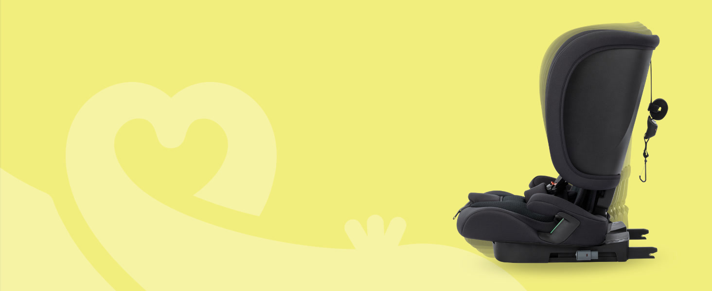 Дитяче автокрісло Bebeconfort Ever & Go i-Size (76–150 см), ISOFIX, Full Black