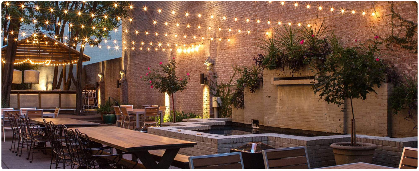 LED гірлянда для вулиці на батарейці з таймером, 9 метрів, 12 лампочок ST64, USB зарядка, 5000mAh, для декорування: сади, тераси, вікна, вечірки, весілля