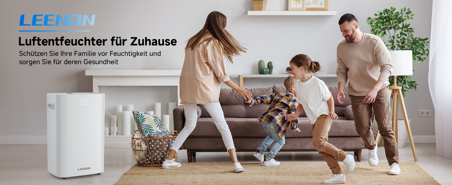 Електричний осушувач повітря з таймером, фільтром та блокуванням від дітей, 25L