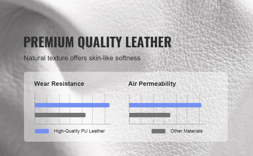 Офісне крісло VEVOR з регульованим нахилом спинки, біле, універсальний розмір