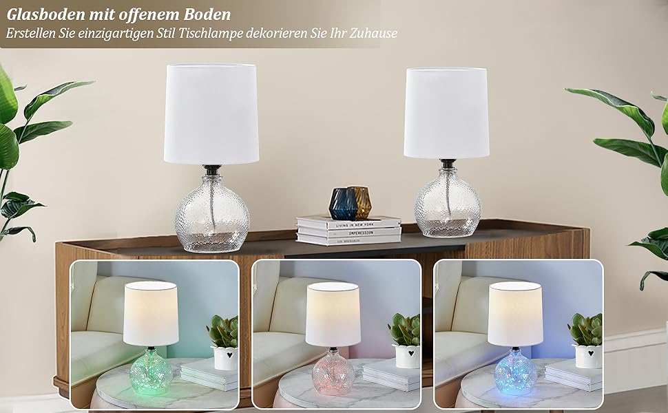 Настільна лампа GyroVu з ротангу, 2 шт. в наборі, Бохо стиль, цоколь E27, для спальні, вітальні, читання