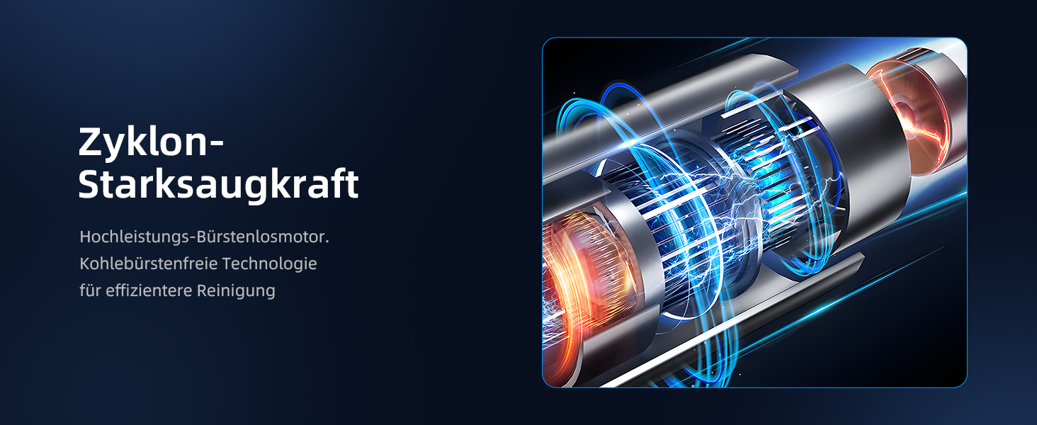 Ручний автомобільний пилосос Carehabi, потужність всмоктування 18000Па, 3 режими роботи, з мийним HEPA-фільтром для авто, дому та шерсті тварин