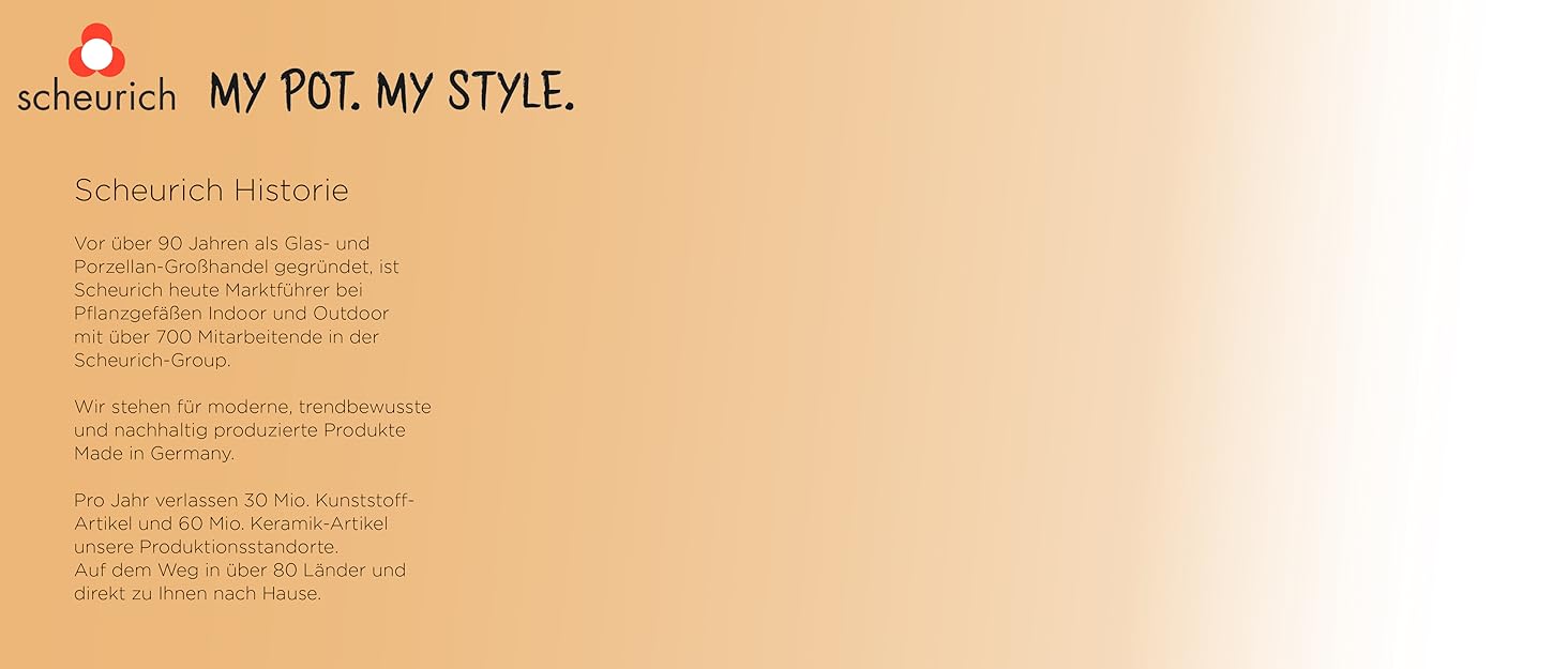 Ваза Scheurich Wave Globe High, чорно-гранітний колір, діаметр 29.8 см, висота 40 см, об'єм 6 л