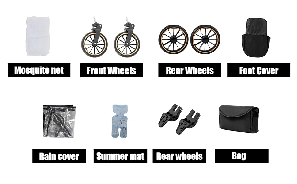 Дитяча коляска 3 в 1 PU-Leder, зручна багатофункціональна комбінована коляска, алюмінієвий шасі, комплект (L518 Khaki), моделі 3 в 1 V8 Khaki