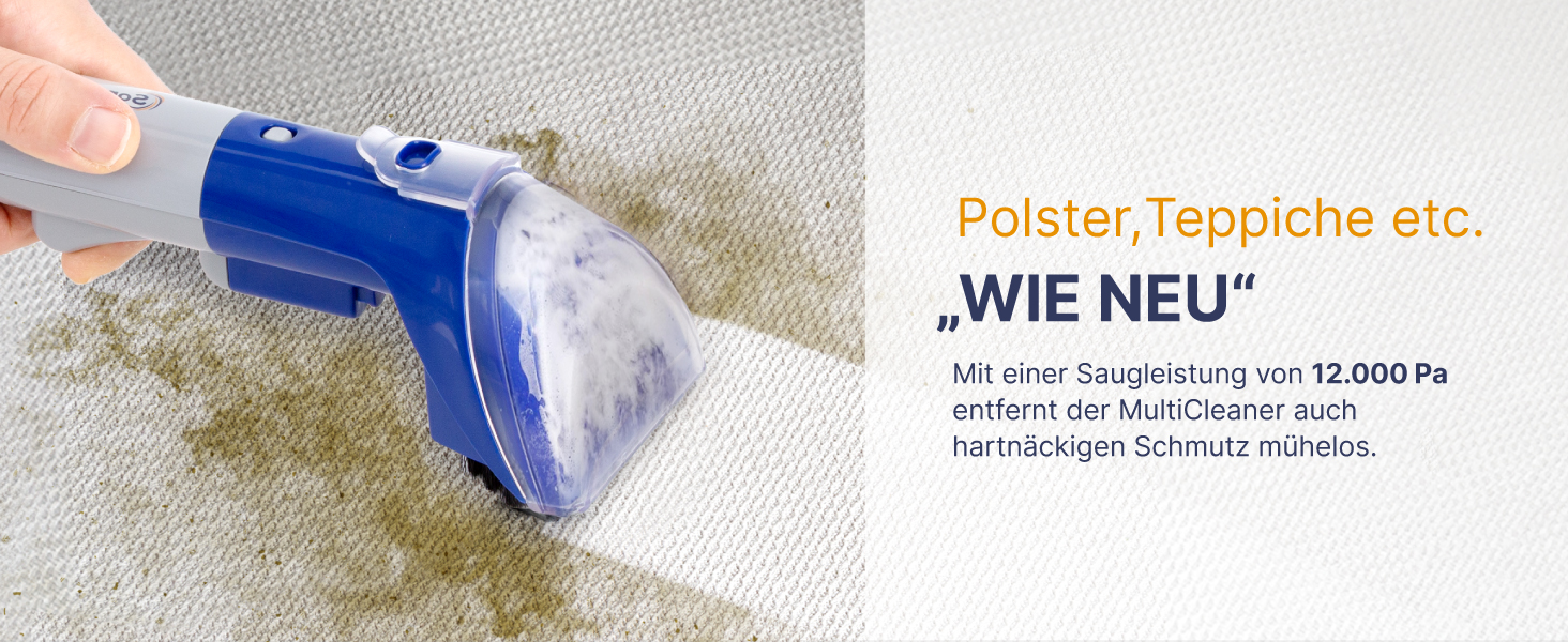 Многофункціональний пилосос MultiCleaner WS450 5-в-1 для килимів, меблів, авто та тварин. Потужний 450W, з аксесуарами, самоочищення