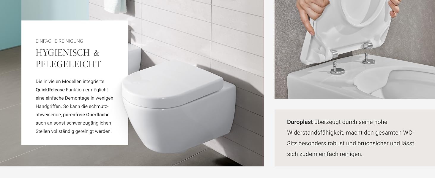Сидіння для унітаза Villeroy & Boch Architectura D-подібне, біле глянцеве, з мікроліфтом (SoftClose), знімне, термостійкий дуропласт, оригінальна запчастина 98M9C101