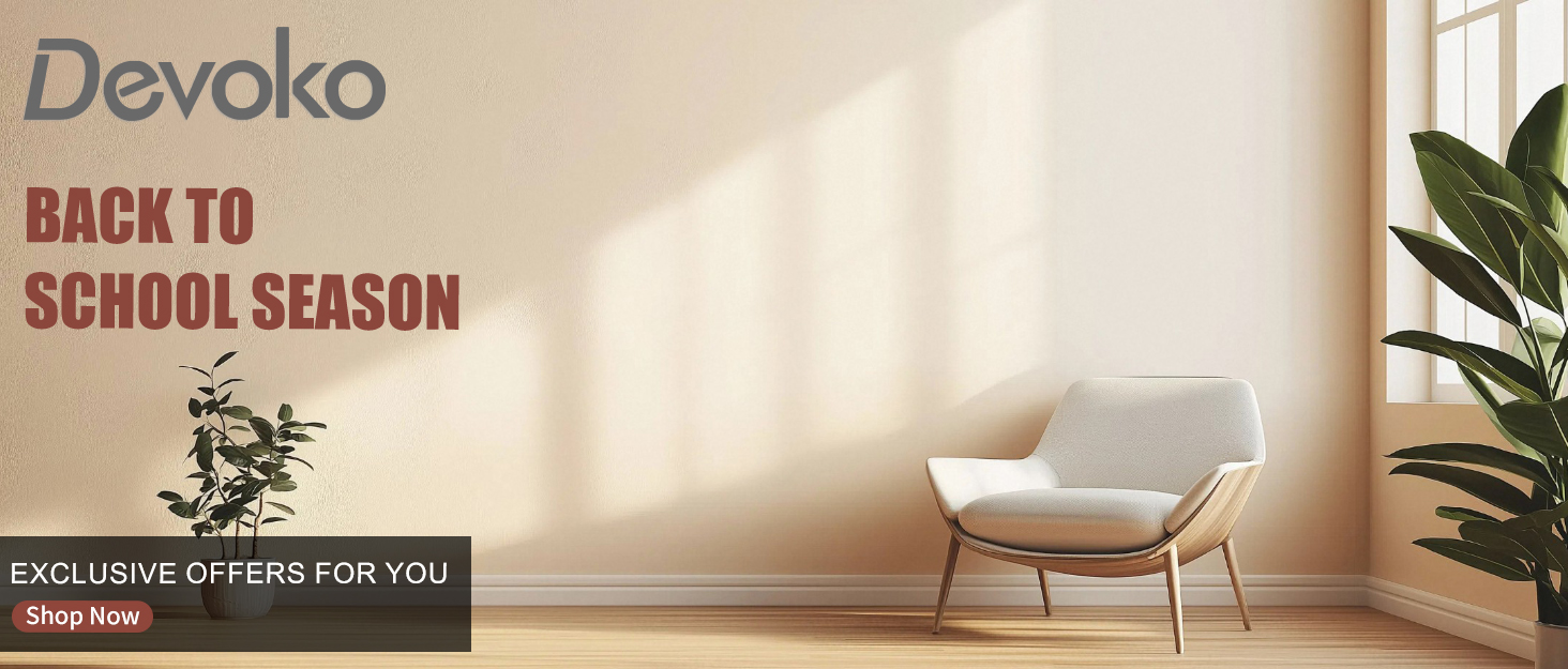 Ігровий стіл Devoko 153x153 см з LED-підсвічуванням, L-подібний кутовий стіл з 2 розетками та 2 USB-портами для зарядки, білий