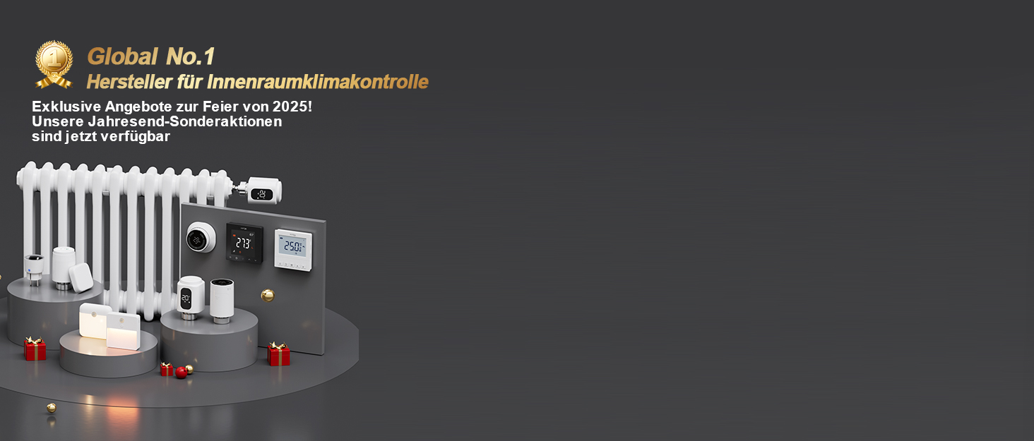 Smart термостат на радіатор 2 шт, Zigbee, бездротовий, з керуванням Tuya (Alexa, Google Assistant), енергозбереження