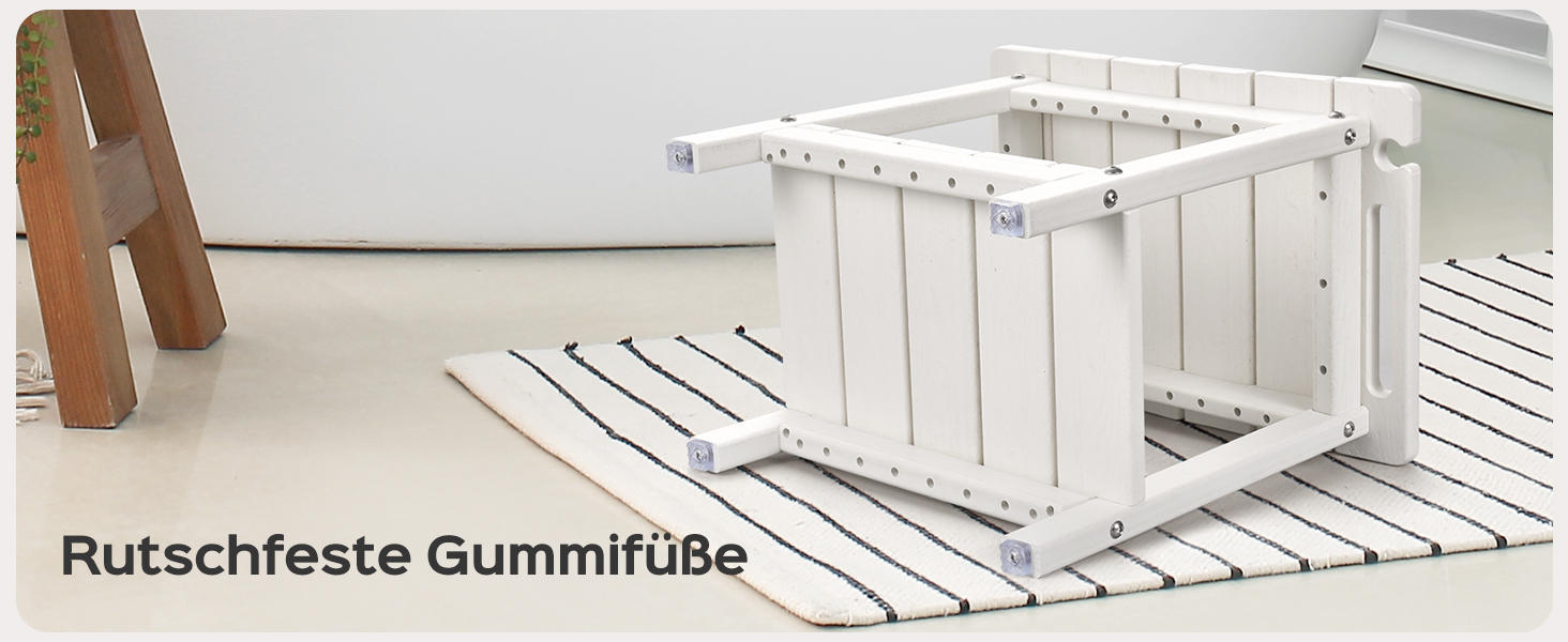 LyriFine Дюшхокер 47 см HDPE, стілець для душу, з тримачем для душу, 160 кг, для літніх людей та людей похилого віку
