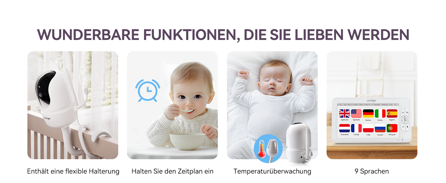 Радіоняня з двома камерами 7