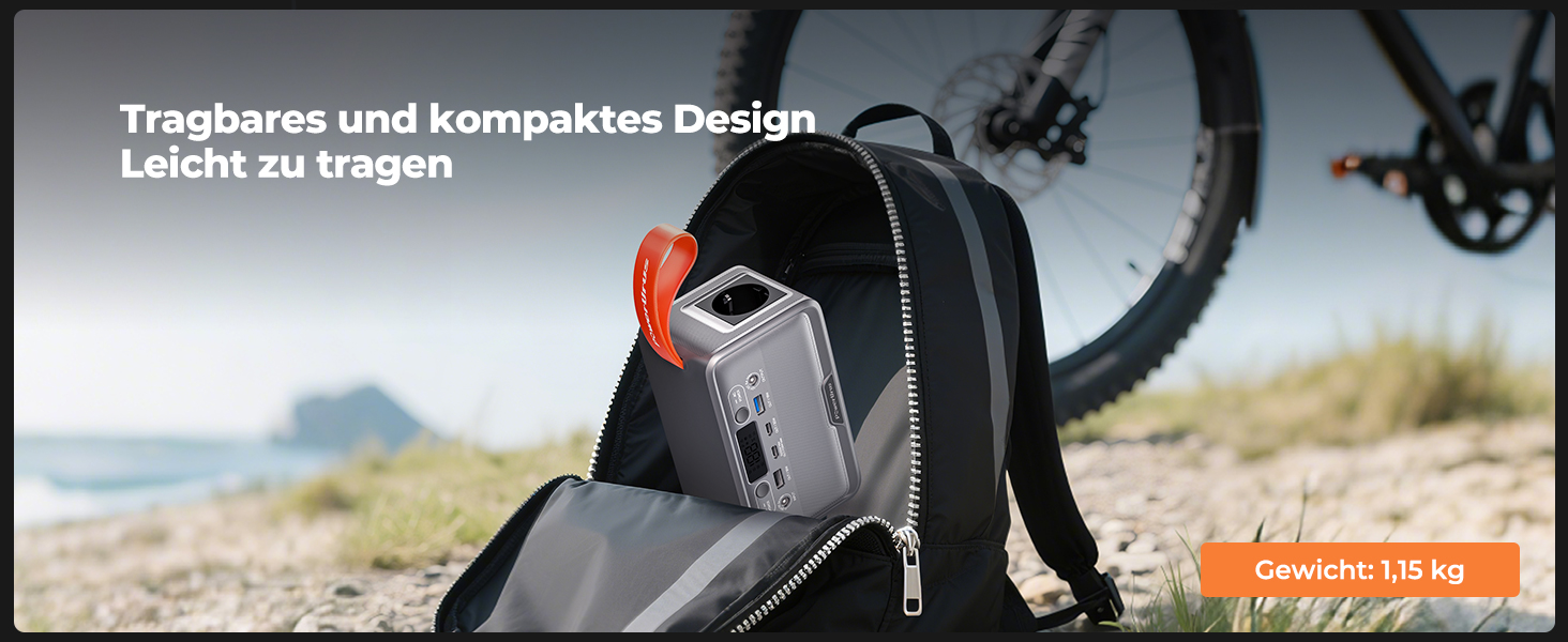 Портативна електростанція 89.6Wh LiFePO4 з акумулятором 100W (200W пік) та DC/USB/LED виходами, 12V прикурювачем для кемпінгу, подорожей та активного відпочинку