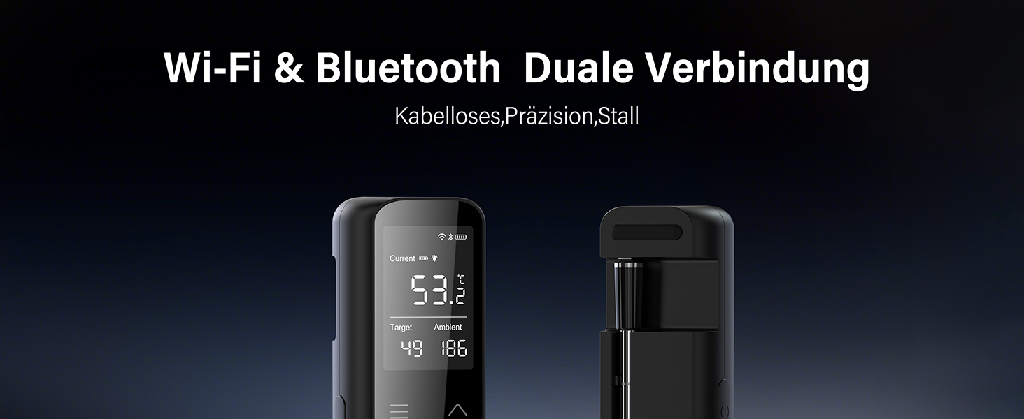 Термометр для гриля та м'яса з Wi-Fi та Bluetooth BFOUR: 6 датчиків, IP67, 2600mAh, керування через додаток