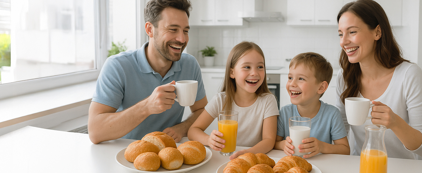 Хлібопекарня MEDION MD 12040: 20 програм, 1600г, 3 ступені пропікання, таймер