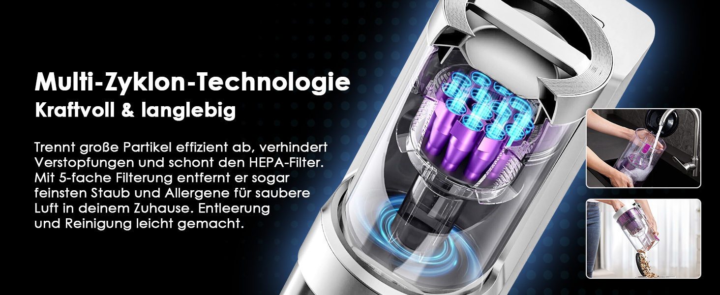 Робот-пилосос EUREKA E10s 2.Gen з вологою тканиною + станція самоочищення (4000Pa, автовиявлення килима, підйом мопа, LiDAR-навігація, ідеально для видалення шерсті тварин, керування через додаток/голос) (білий)